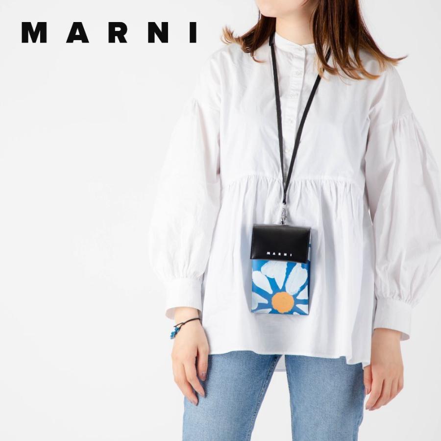 マルニ TEMI0004A2 P4608 フラワー スマホ MARNI（マルニ） TEMI0004A2 P4608 フラワー スマホ ショルダーバッグ
