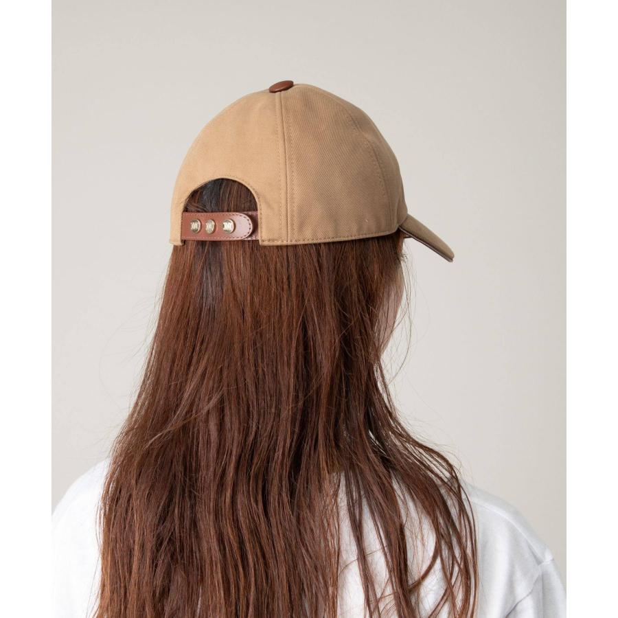 マックスマーラ Max Mara RIENZA 帽子 レディース リエンツァ ベースボールキャップ Mロゴ刺繍 シンプル コットン キャメッロ 57 爆買 | Max Mara | 13