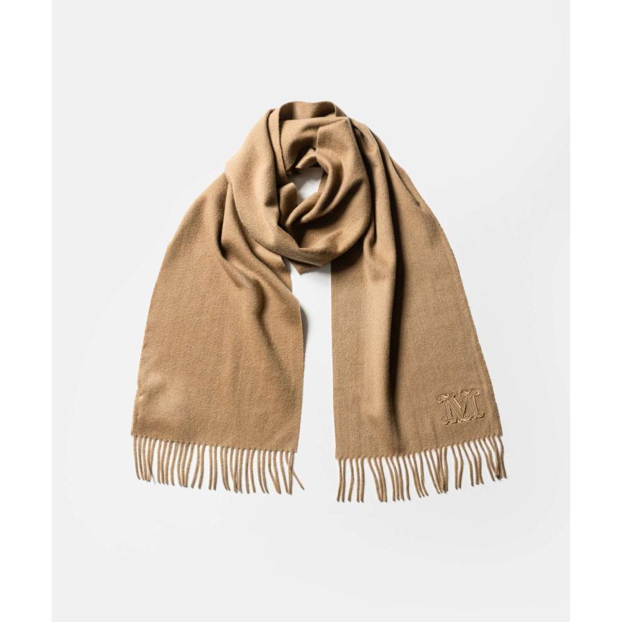 マックスマーラ Max Mara WS DALIA マフラー レディース カシミヤ フリンジ ストール ロゴ刺繍 爆買 | Max Mara | 22