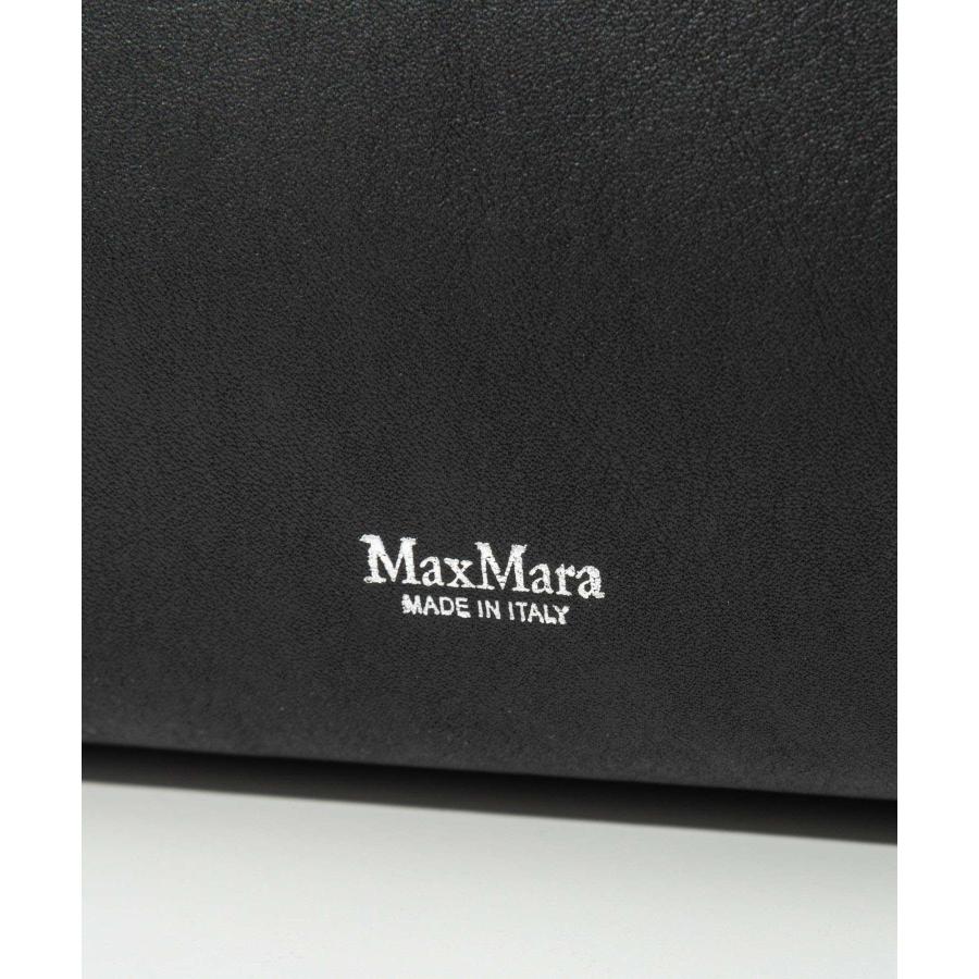 マックスマーラ Max Mara Natural leather bowler bag ホールドオールストリング ダブル ハンドル バッグ HOLDALLSTRING ハンドバッグ レディース バッ  爆買 | Max Mara | 08