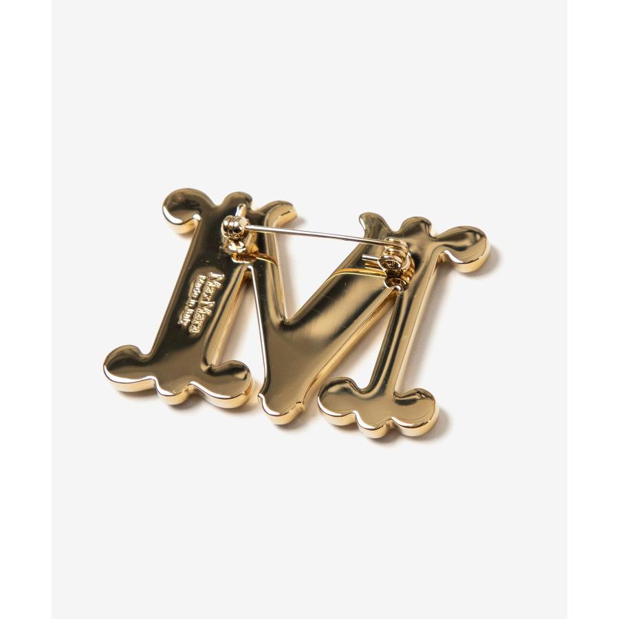 マックスマーラ Max Mara BATH2 バス 2 Crystal-adorned Monogram brooch クリスタル アドーンド モノグラム ブローチ 2424756092600 レディース アクセ 爆買 | Max Mara | 15