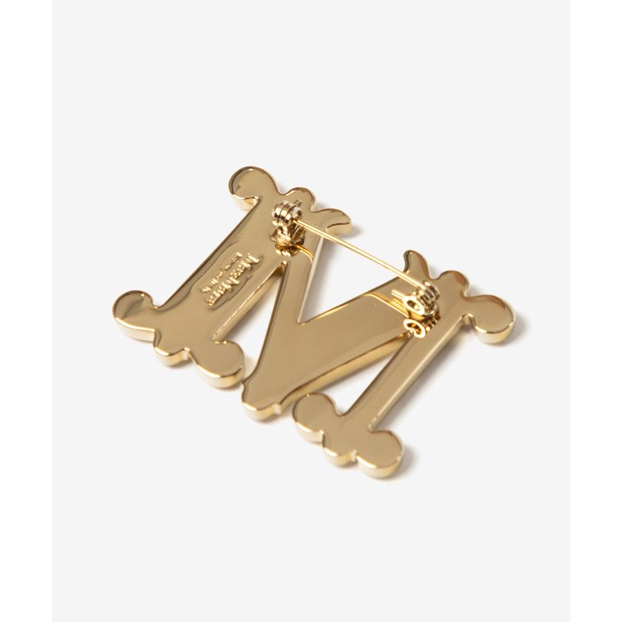 マックスマーラ Max Mara BATH2 バス 2 Crystal-adorned Monogram brooch クリスタル アドーンド モノグラム ブローチ 2424756092600 レディース アクセ 爆買 | Max Mara | 09