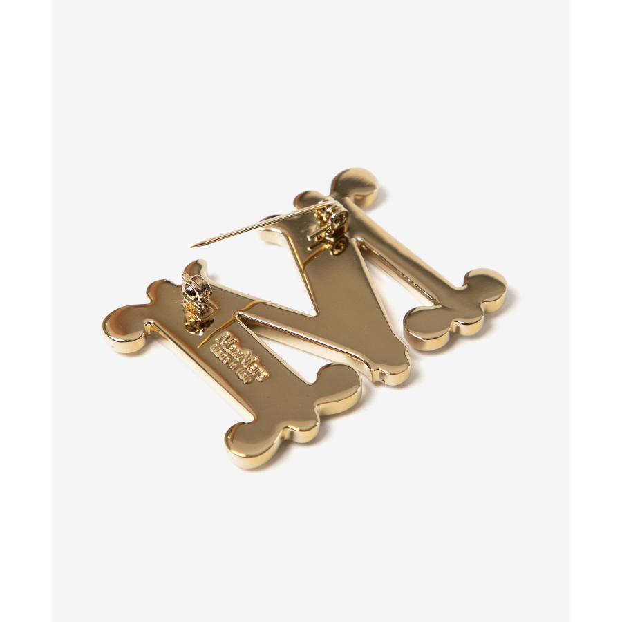 マックスマーラ Max Mara BATH2 バス 2 Crystal-adorned Monogram brooch クリスタル アドーンド モノグラム ブローチ 2424756092600 レディース アクセ 爆買 | Max Mara | 10