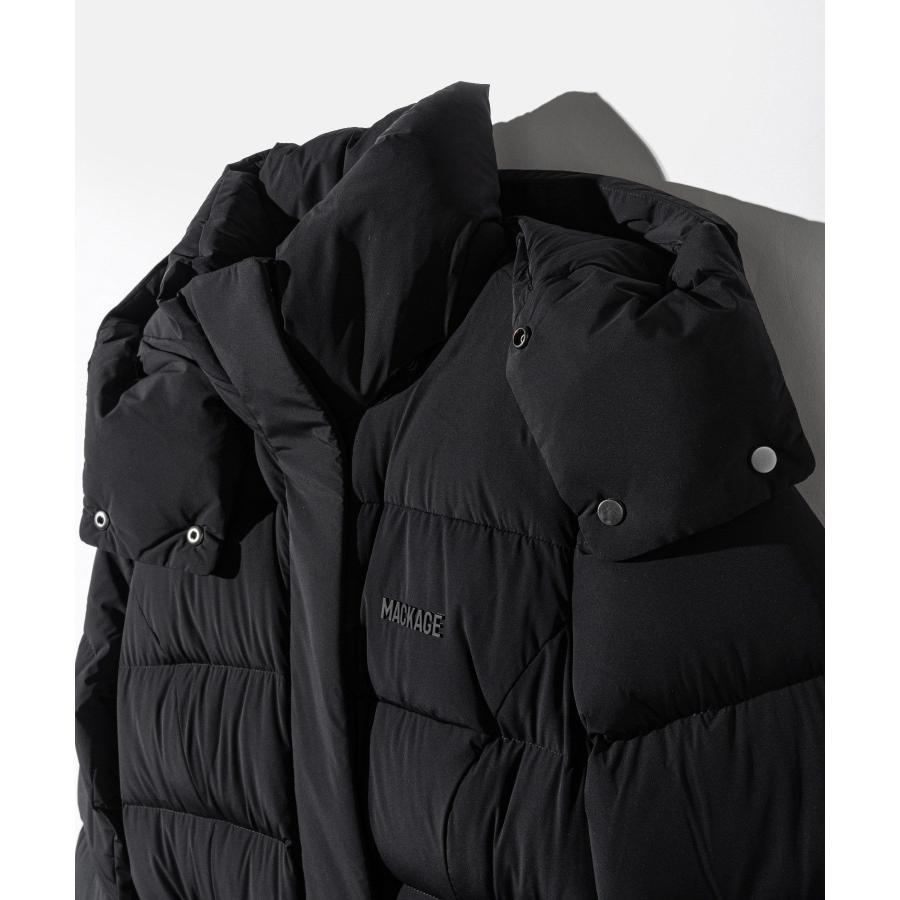マッカージュ MACKAGE CORALIA-CITY Hooded Light Down Coat フード ライトダウンコート ダウンコート ロング丈 レディース アウター 爆買 | Mackage | 12