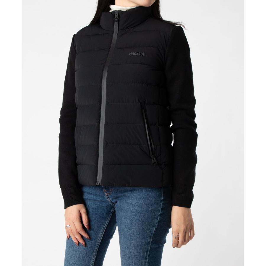 マッカージュ MACKAGE OCEANE-CITY Mixed Media Jacket ミクスト メディアジャケット ダウンジャケット ショート丈 レディース アウター 爆買 | Mackage | 03