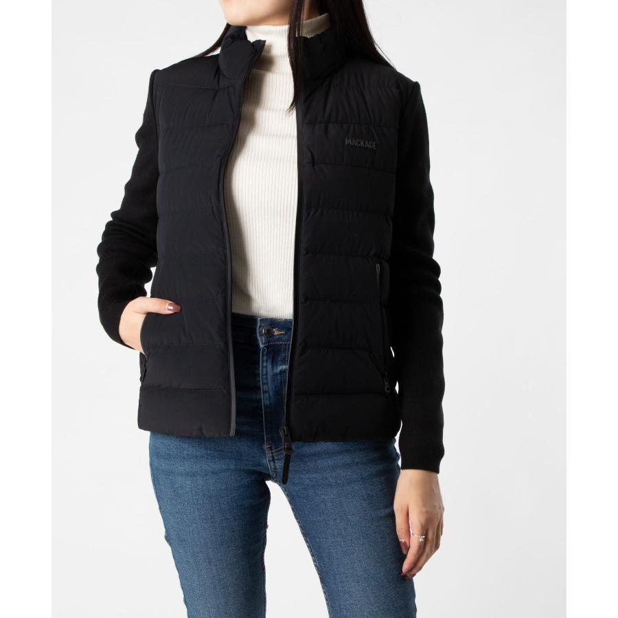 マッカージュ MACKAGE OCEANE-CITY Mixed Media Jacket ミクスト メディアジャケット ダウンジャケット ショート丈 レディース アウター 爆買 | Mackage | 04
