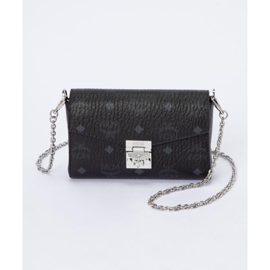 エムシーエム MCM MYZ9SME04 ショルダーバッグ レディース バッグ チェーンバッグ  ME VIS W-R37-1 SML CRBD W/CHAIN BK001 爆買 | MCM