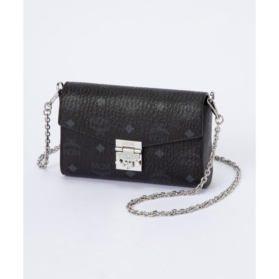 エムシーエム MCM MYZ9SME04 ショルダーバッグ レディース バッグ チェーンバッグ  ME VIS W-R37-1 SML CRBD W/CHAIN BK001 爆買 | MCM | 01