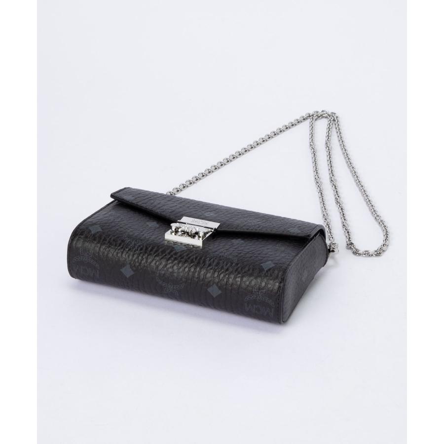 エムシーエム MCM MYZ9SME04 ショルダーバッグ レディース バッグ チェーンバッグ  ME VIS W-R37-1 SML CRBD W/CHAIN BK001 爆買 | MCM | 03