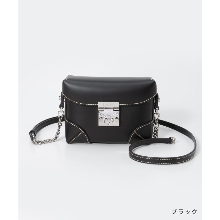 MCM レザーショルダーバッグ MCM（エムシーエム） MCM MWZ8ABF23 ショルダーバッグ レディース