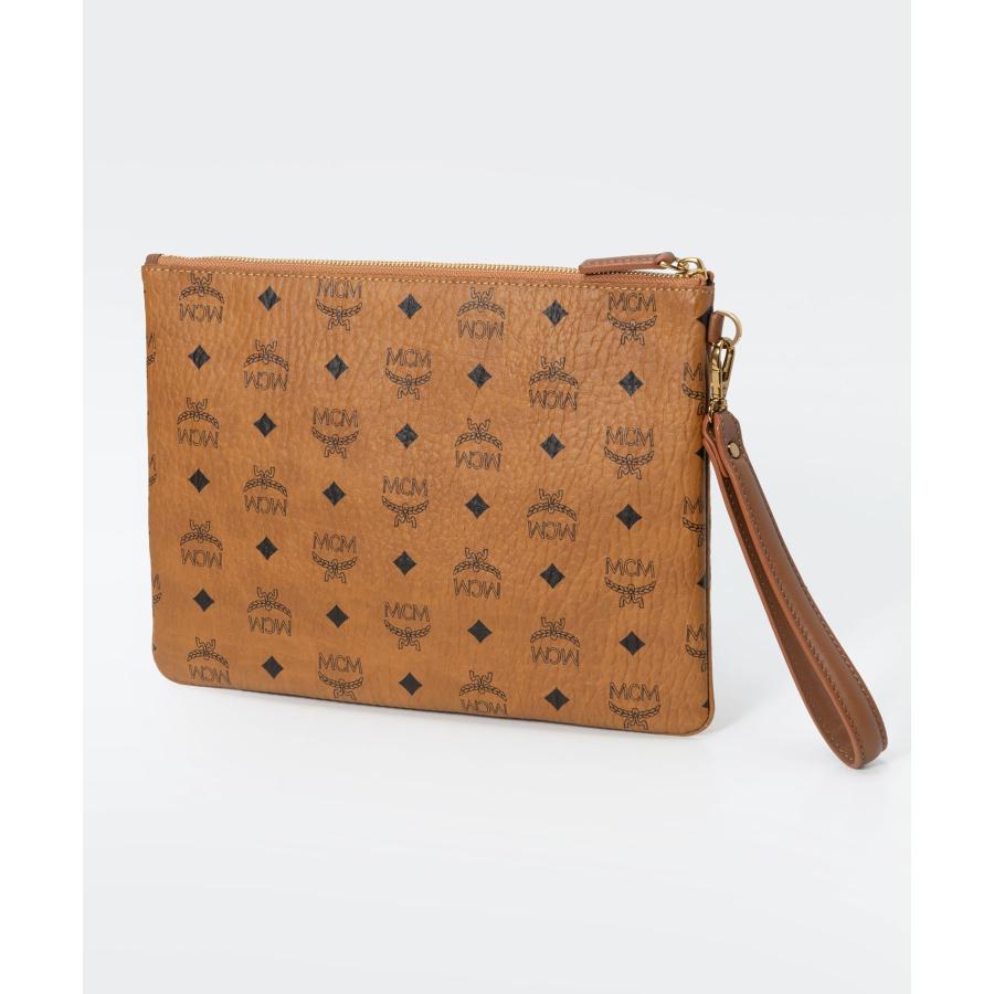 MCM サコッシュ クラッチバッグ ブラウン