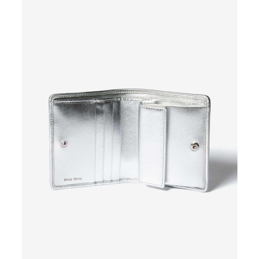 miu miu（ミュウミュウ） MIU MIU MATELASSE マテラッセ BIFOLD WALLET