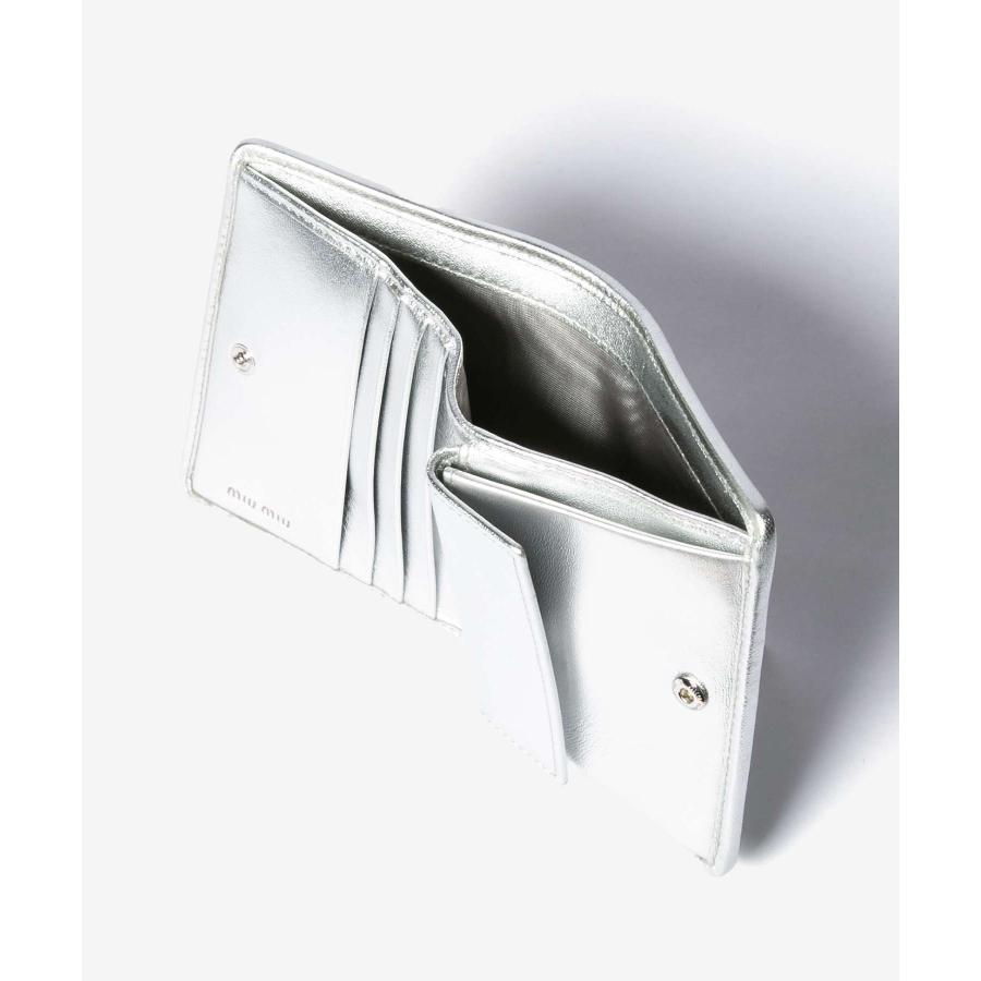 miu miu（ミュウミュウ） MIU MIU MATELASSE マテラッセ BIFOLD WALLET