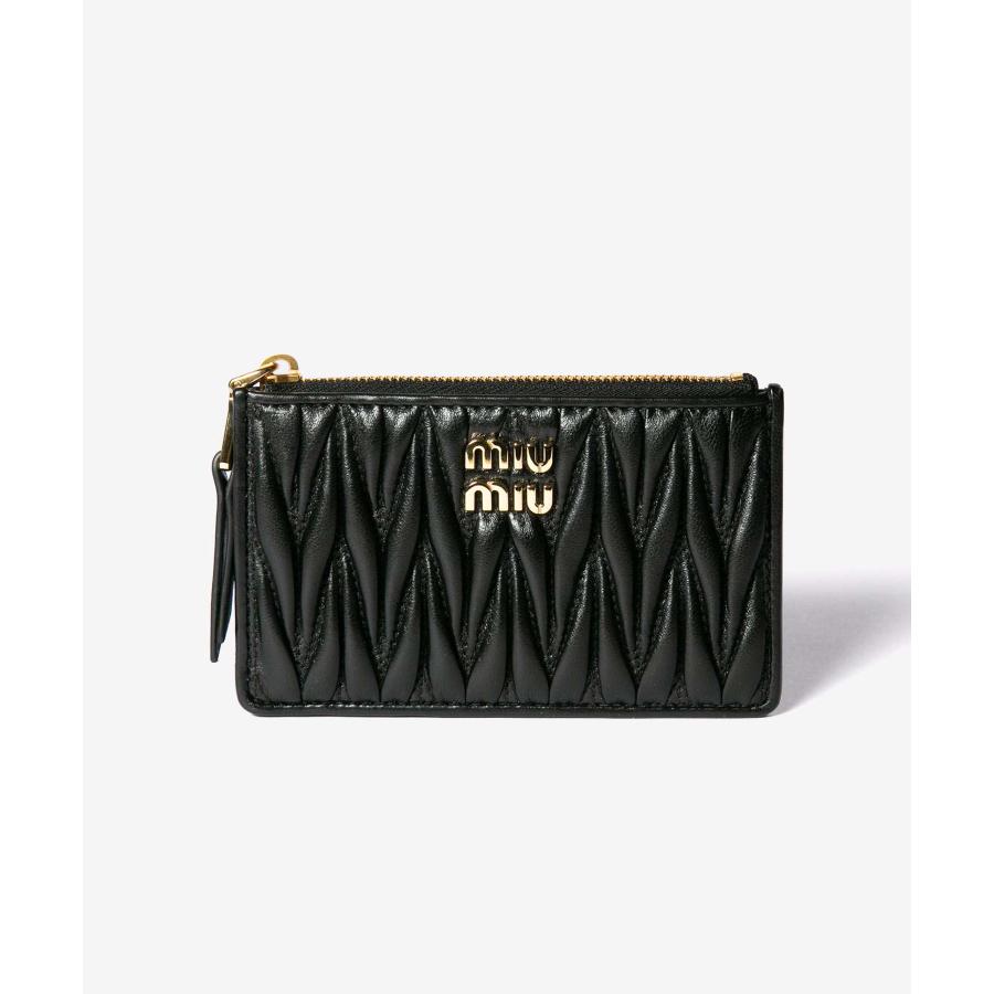 miu ミュウミュウ MIU MATELASSE マテラッセ POUCH WALLET