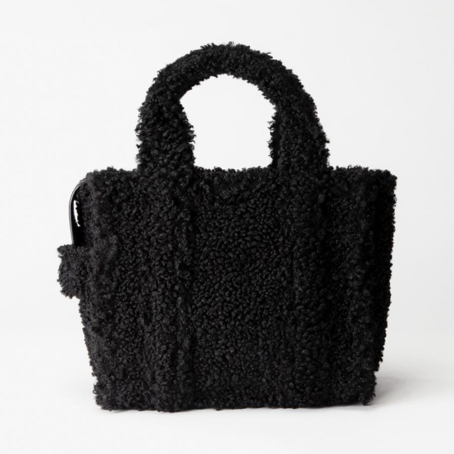 美品 マークジェイコブス　ザ　テディ　トートバッグ　ミニ　黒　ザトート 保存袋付 楽天市場】マークジェイコブス Marc Jacobs THE TEDDY MINI TOTE