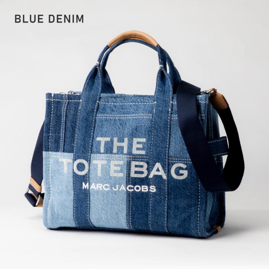 MARC JACOBS デニム　THE TOTE BAG ショルダーバッグ Marc Jacobs The Small Denim Chain Shoulder Tote Bag