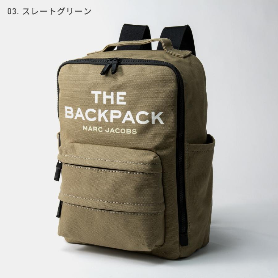 【新品】MARC JACOBS マークジェイコブス ロゴ バックパック リュック MARC JACOBS メタルロゴ レザー リュック ユニセックス (大) (MARC