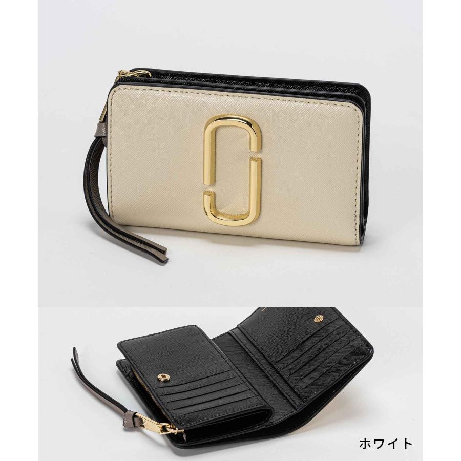 MARC JACOBS マークジェイコブス/ザ・スナップショットコンパクト財布/M0013356 136/ABランク/89【中古】 MARC JACOBS（マーク・ジェイコブス） MARC JACOBS M0013356 二つ折り