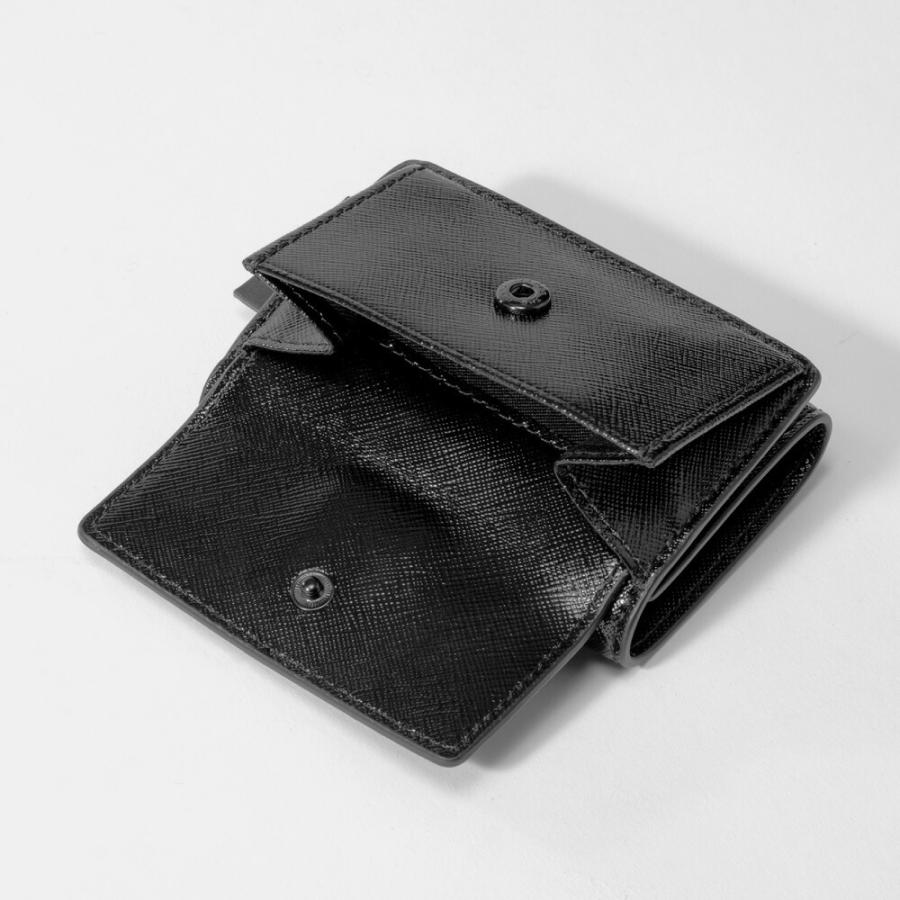 マークジェイコブス美品  - M0014987 黒 マークジェイコブス MARC JACOBS M0014987 三つ折り財布 レディース