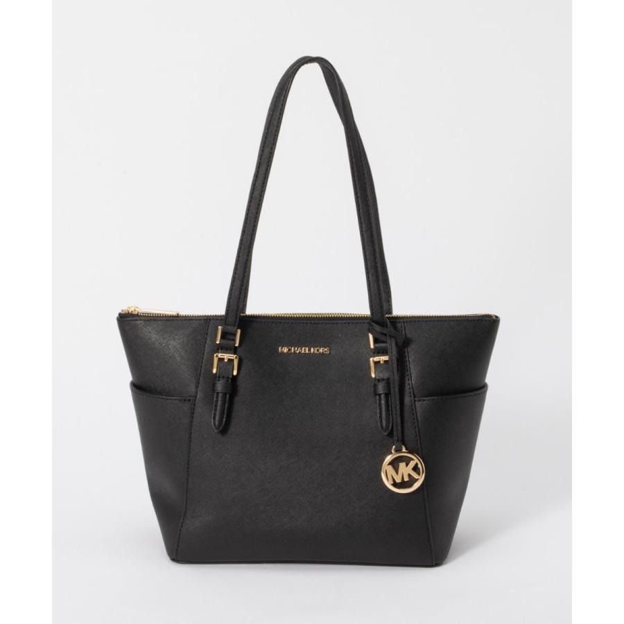 マイケルコース ショルダーバッグ トートバッグ 手提げ 肩掛け チャーム 黒 MICHAEL KORS - マイケルコース ショルダーバッグ トートバッグ 手提げ