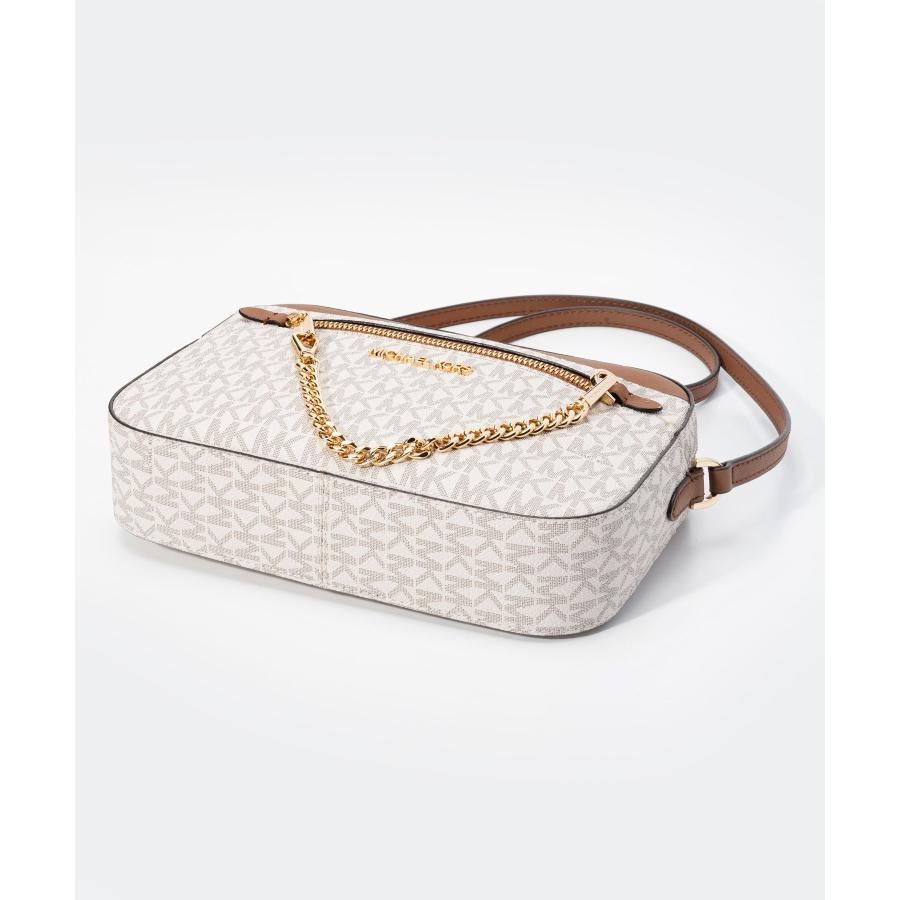 【Michael Kors】マイケルコース ジェットセット MKシグネチャー 35S1GTTC9B PVC 茶 レディース ショルダーバッグ MICHAEL KORS（マイケルコース） MICHAEL KORS 35S1GTTC9B ショルダー
