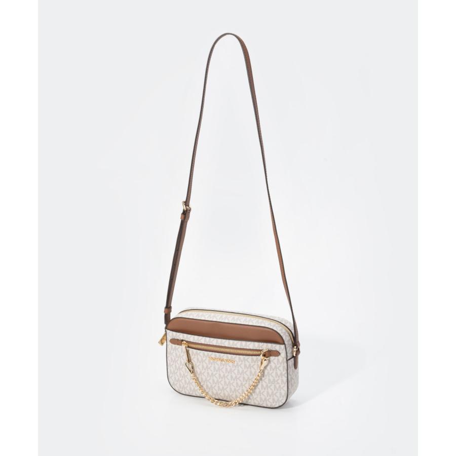 【Michael Kors】マイケルコース ジェットセット MKシグネチャー 35S1GTTC9B PVC 茶 レディース ショルダーバッグ MICHAEL KORS（マイケルコース） MICHAEL KORS 35S1GTTC9B ショルダー