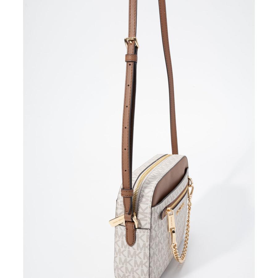 【Michael Kors】マイケルコース ジェットセット MKシグネチャー 35S1GTTC9B PVC 茶 レディース ショルダーバッグ MICHAEL KORS（マイケルコース） MICHAEL KORS 35S1GTTC9B ショルダー