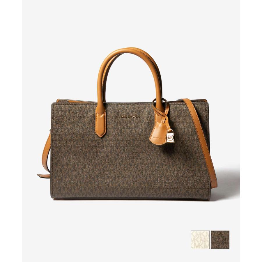 A*o様 MICHAEL KORS ブラウン ハンドバッグ MKロゴ マイケルコース MICHAEL KORS バッグ （ブラウン） -靴