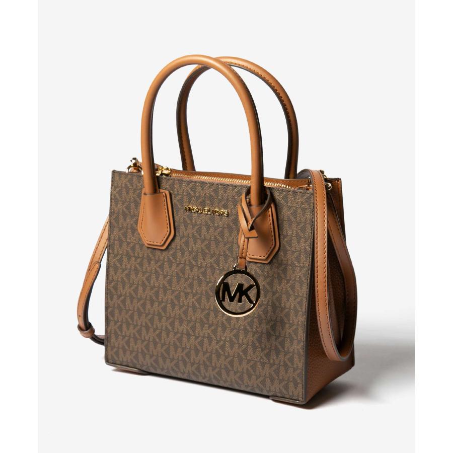 MICHAEL KORS マイケルコース Mercer Medium Logo and Leather
