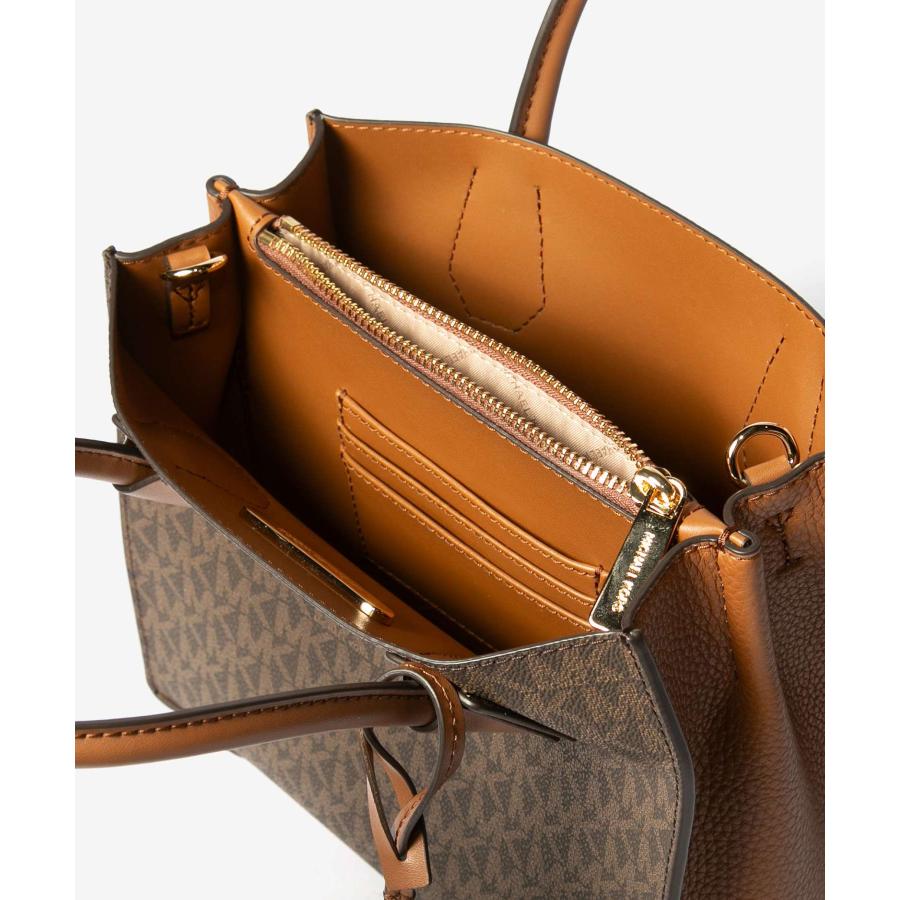 MICHAEL KORS マイケルコース Mercer Medium Logo and Leather