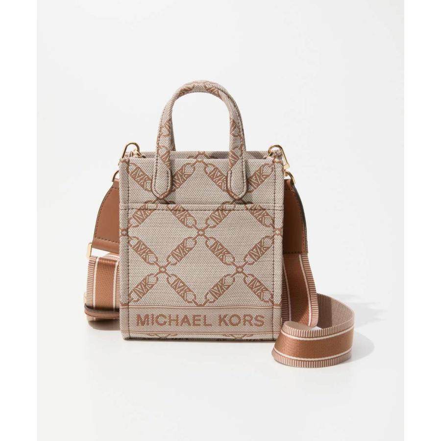マイケルコース MICHAEL KORS GIGI ジジ XS NS SHOPPER TOTE XBODY エクストラ スモール エンパイア ロゴ ジャカード クロスボディバッグ 32F3G3GC4J 爆買