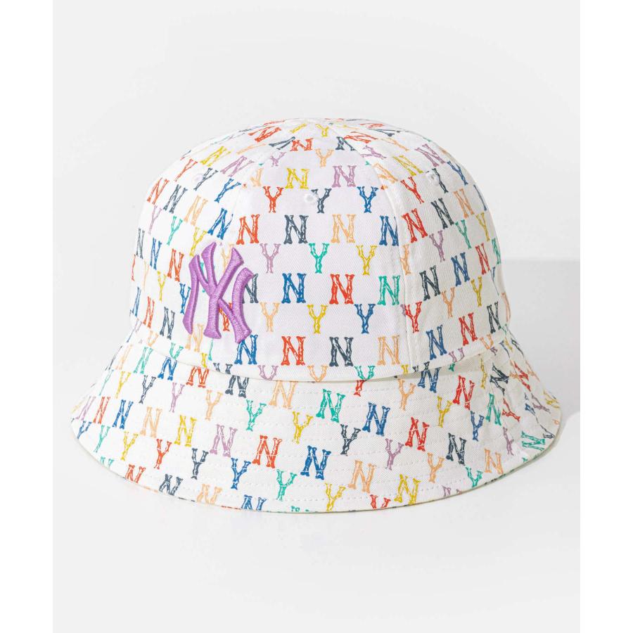 MLB エムエルビーコリア Korea MONOGRAM Rainbow Dome Hat