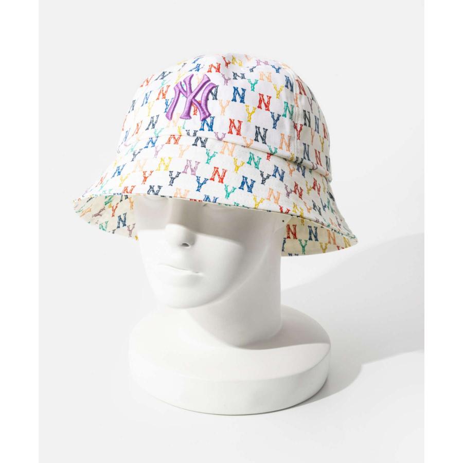 エムエルビーコリア MLB Korea MONOGRAM Rainbow Dome Hat モノグラム レインボー ドーム ハット NEW YORK YANKEES ニューヨークヤンキース 3AHTH401N 爆買 | MLB | 06