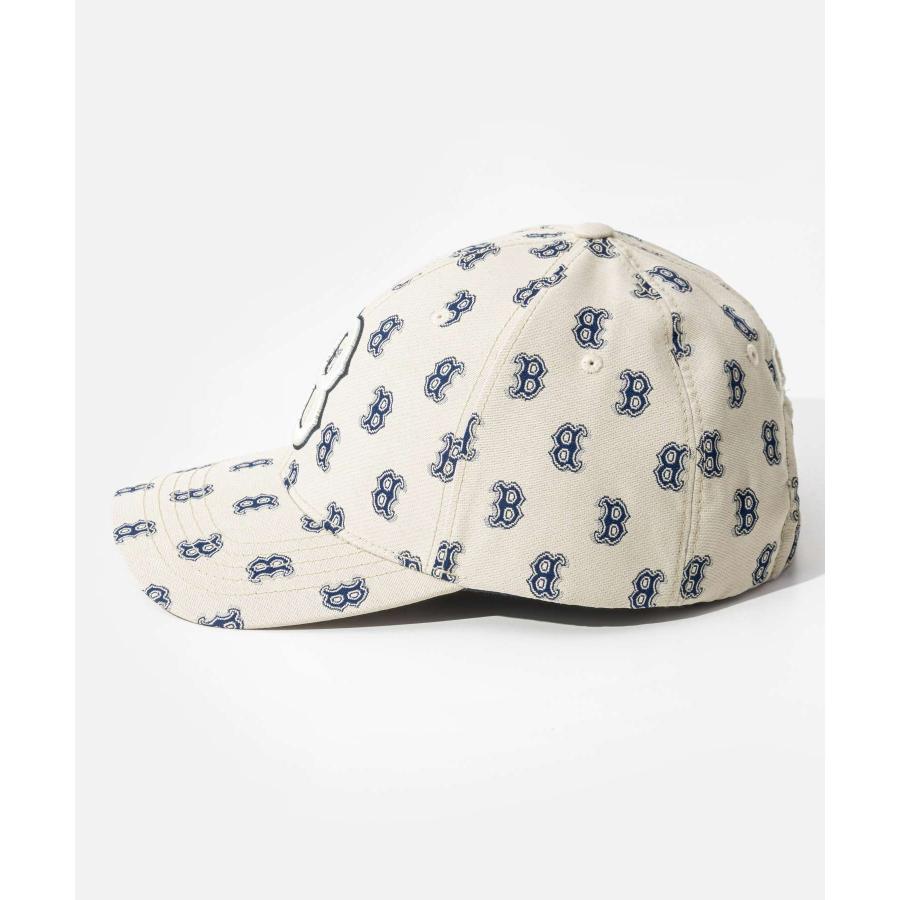 エムエルビーコリア MLB Korea Monogram Classic Structured Ball Cap モノグラム クラシック ストラクチャード ボール キャップ BOSTON REDSOX 爆買 | MLB | 05