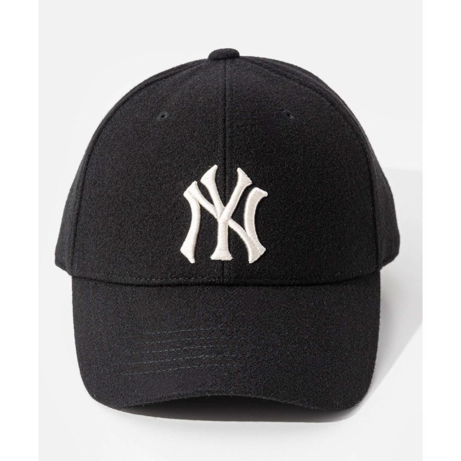 エムエルビーコリア MLB Korea Basic wool textured ball cap ベーシック ウール テクスチャード ボール キャップ NEW YORK YANKEES ニューヨークヤンキ 爆買 | MLB | 01