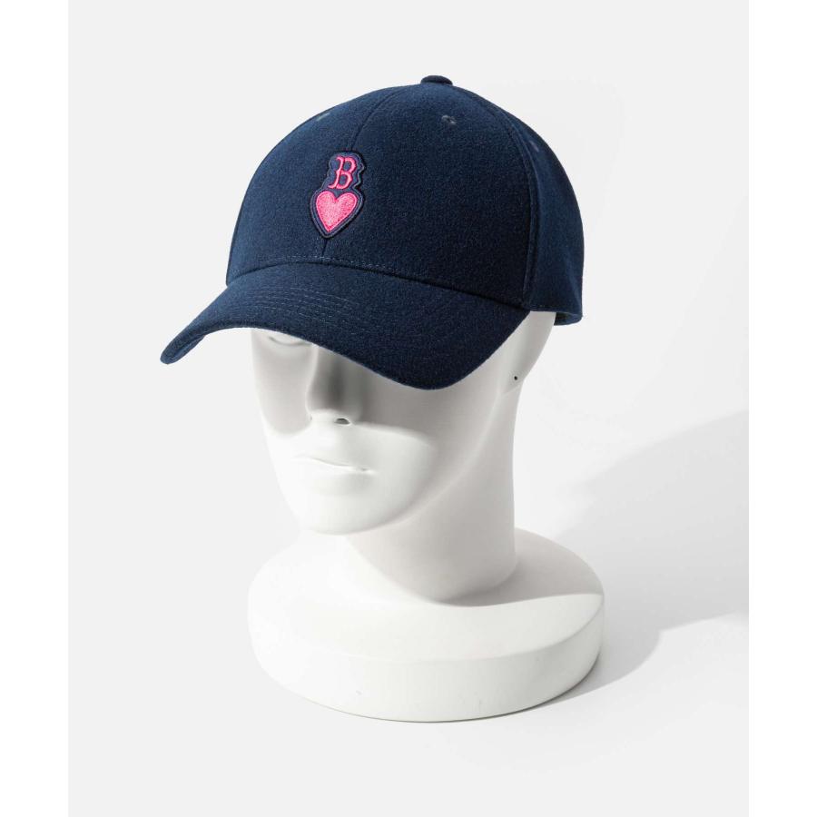 エムエルビーコリア MLB Korea Heart Wool Structured cap ハート ウール ストラクチャード キャップ BOSTON REDSOX ボストンレッドソックス NEW YORK Y 爆買 | MLB | 09