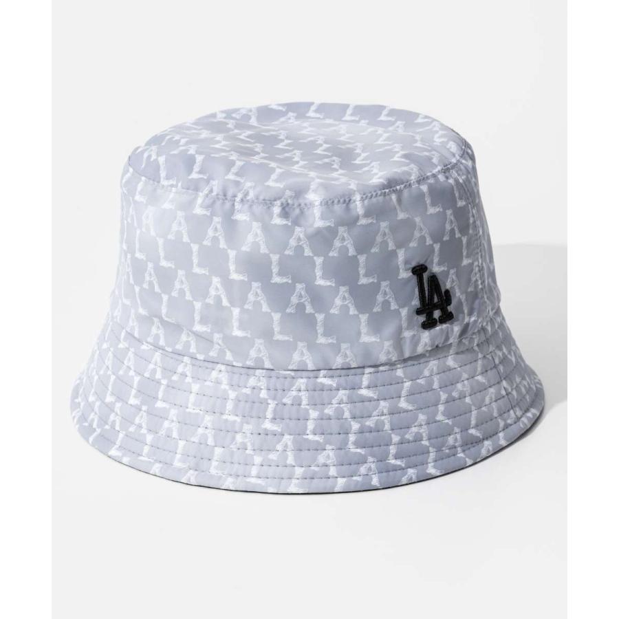 エムエルビーコリア MLB Korea Monogram Reversible Bucket モノグラム リバーシブル バケット LOS ANGELES DODGERS ロサンゼルス ドジャース 爆買 | MLB