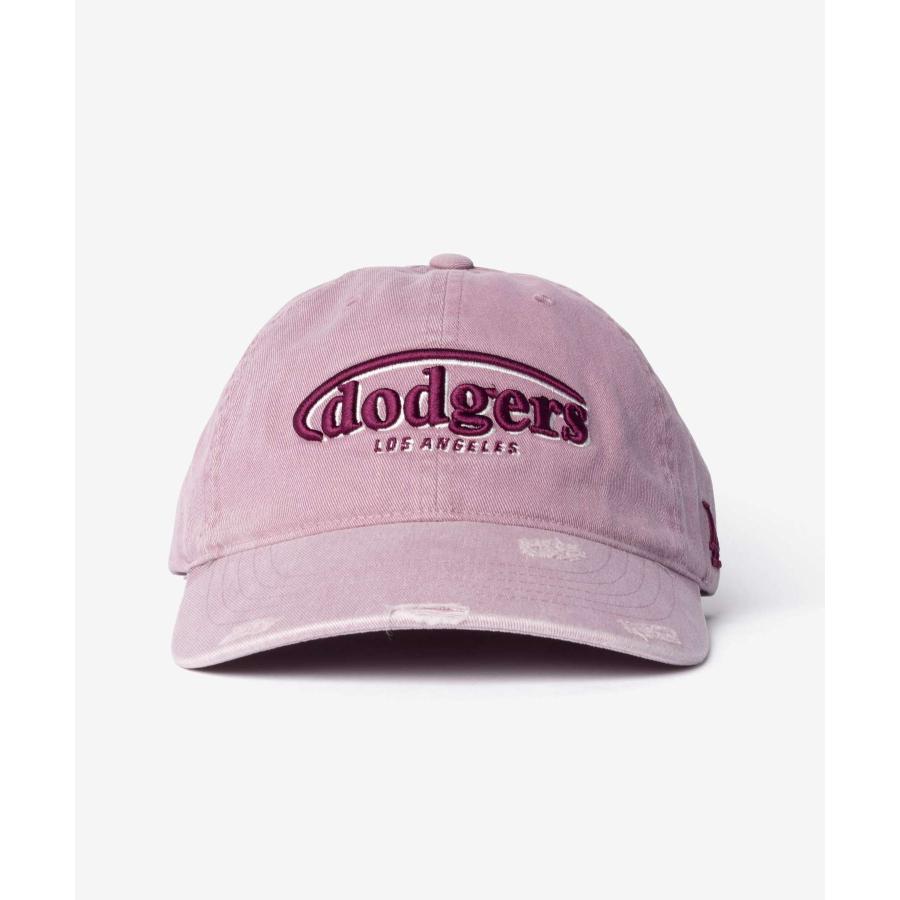 エムエルビーコリア MLB Korea Vintage Demage Curve Logo Unstructured Ballcap ヴィンテージ ダメージ  3ACPV106N | MLB | 03