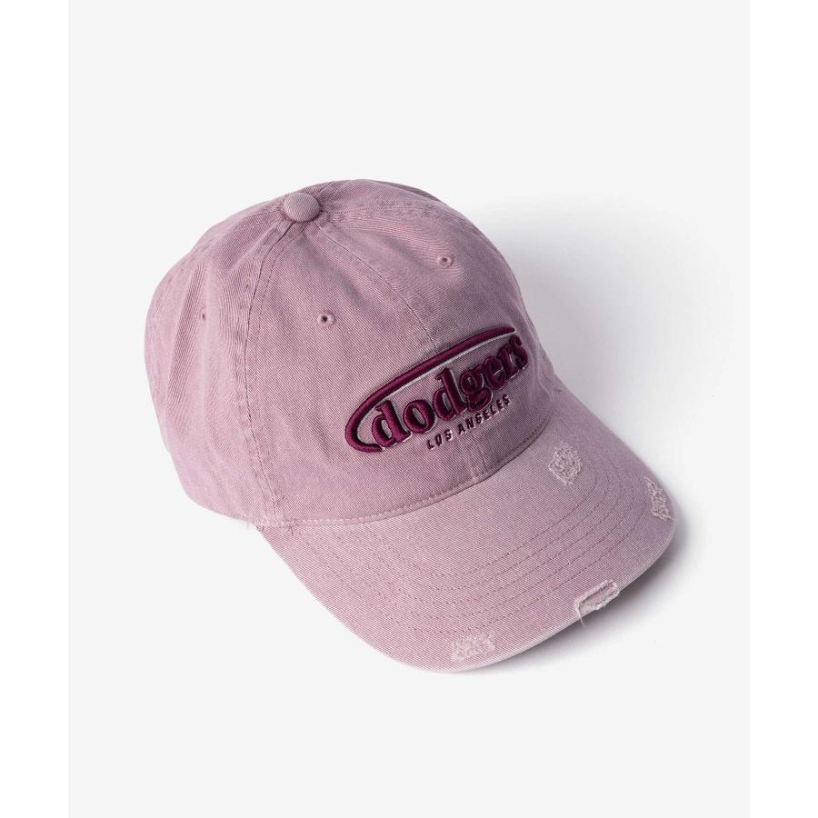 エムエルビーコリア MLB Korea Vintage Demage Curve Logo Unstructured Ballcap ヴィンテージ ダメージ  3ACPV106N | MLB | 04