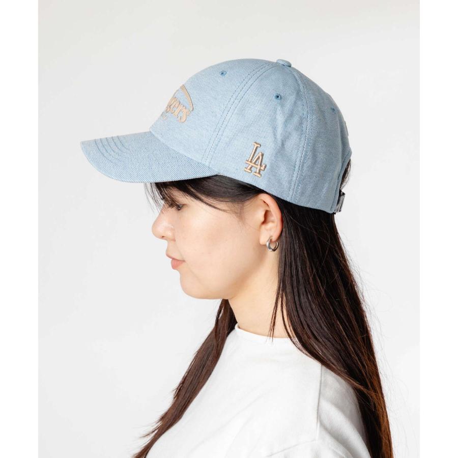 エムエルビーコリア MLB Korea Vintage Denim Curve Logo Unstructured Ballcap ヴィンテージデニム カーブロゴ アンストラクチャード 3ACPV196N | MLB | 14