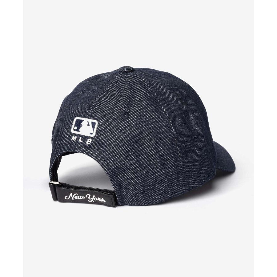 エムエルビーコリア MLB Korea Vintage Denim Curve Logo Unstructured Ballcap ヴィンテージデニム カーブロゴ アンストラクチャード 3ACPV196N | MLB | 10