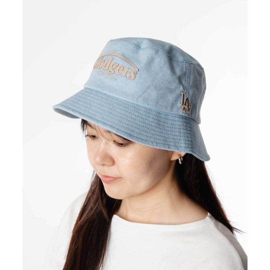 エムエルビーコリア MLB Korea Vintage Denim Curve Logo Bucket Hat ヴィンテージ デニム カーブ ロゴ バケットハット 3AHTV026N | MLB | 13