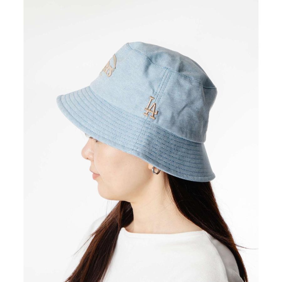 エムエルビーコリア MLB Korea Vintage Denim Curve Logo Bucket Hat ヴィンテージ デニム カーブ ロゴ バケットハット 3AHTV026N | MLB | 14