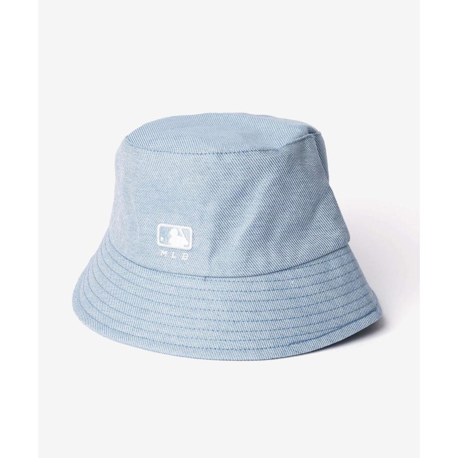 エムエルビーコリア MLB Korea Vintage Denim Curve Logo Bucket Hat ヴィンテージ デニム カーブ ロゴ バケットハット 3AHTV026N | MLB | 05