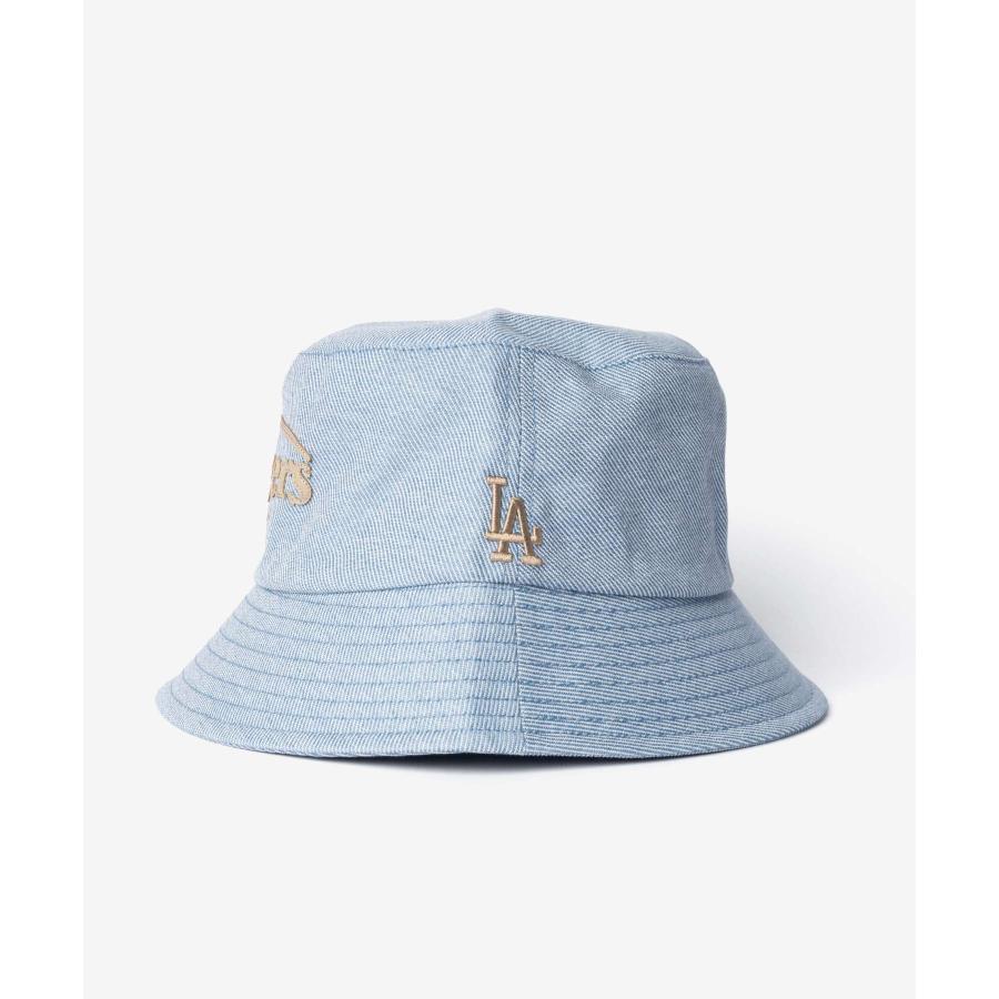 エムエルビーコリア MLB Korea Vintage Denim Curve Logo Bucket Hat ヴィンテージ デニム カーブ ロゴ バケットハット 3AHTV026N | MLB | 06