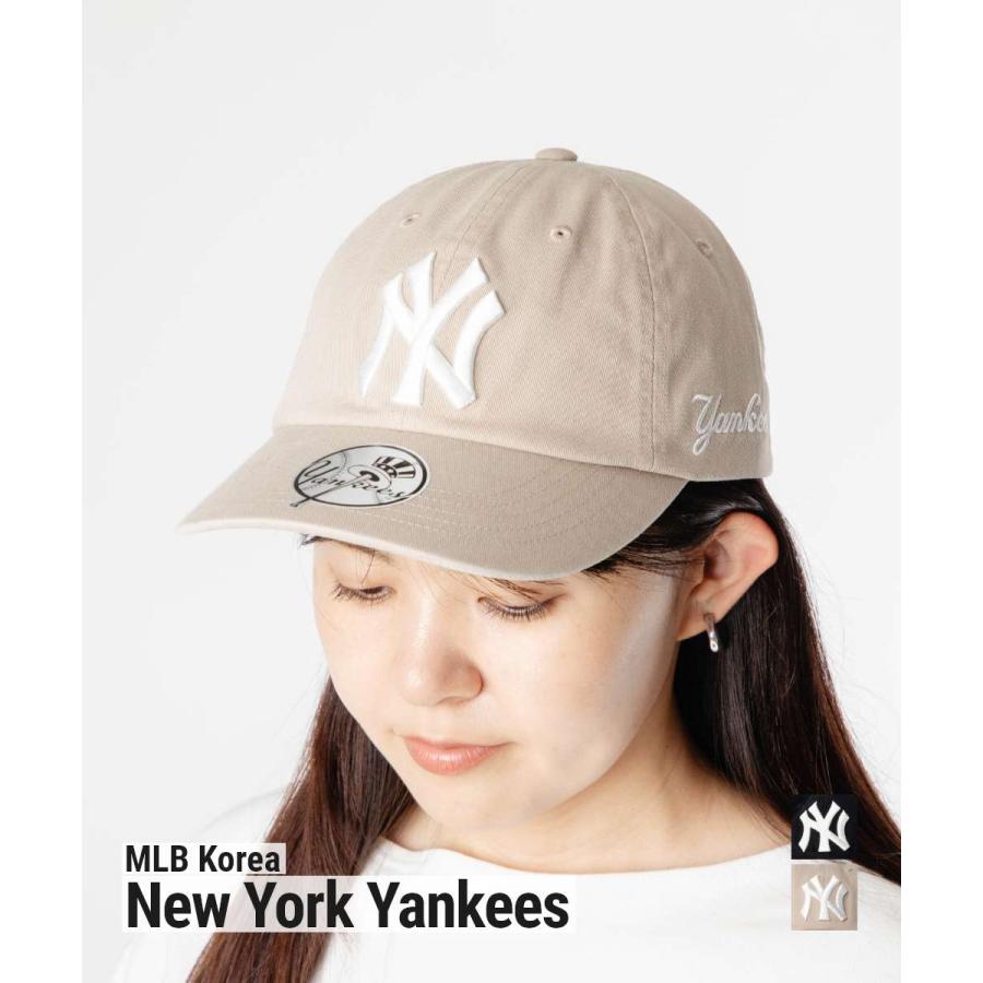 エムエルビーコリア MLB Korea SIGNATURE UNSTRUCTURED BALLCAP シグネチャー アンストラクチャード ボールキャップ 3ACPB245N | MLB