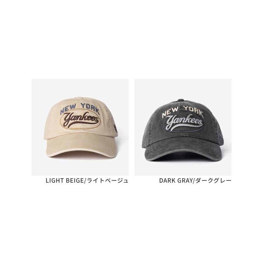 エムエルビーコリア MLB Korea Varsity Vintage Culsive Stitch Unstructured Ball Cap バーシティ ヴィンテージ カーシブ ステッチ アンストラクチャード | MLB | 03