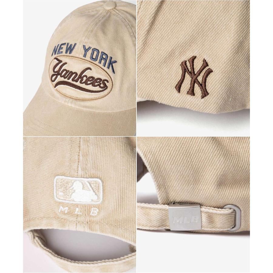 エムエルビーコリア MLB Korea Varsity Vintage Culsive Stitch Unstructured Ball Cap バーシティ ヴィンテージ カーシブ ステッチ アンストラクチャード | MLB | 08