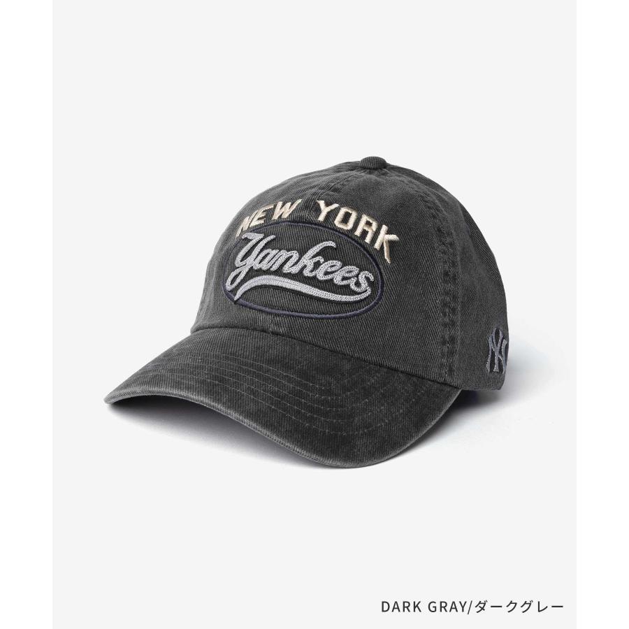 エムエルビーコリア MLB Korea Varsity Vintage Culsive Stitch Unstructured Ball Cap バーシティ ヴィンテージ カーシブ ステッチ アンストラクチャード | MLB | 09