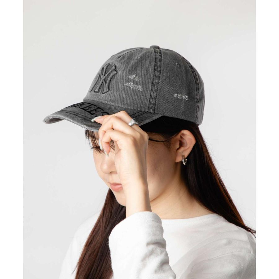 エムエルビーコリア MLB Korea VINTAGE EMBOSSED DAMAGE UNSTRUCTURED BALL CAP ヴィンテージ エンボス ダメージ 3ACPV295N | MLB | 11
